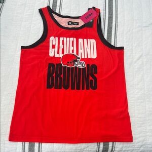 NFL Cleveland Browns Red Tank Top